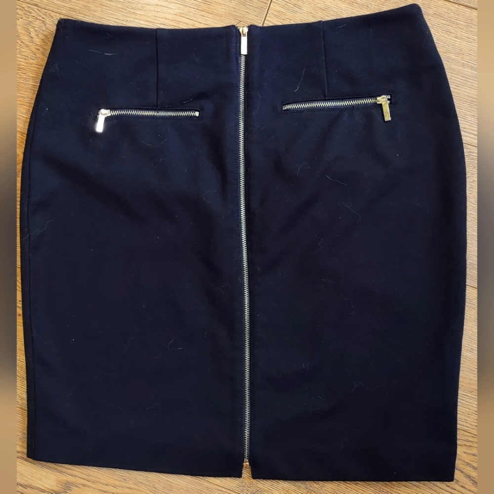 Black & gold mini skirt size 8